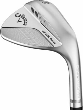Golf Club - Wedge Callaway JAWS RAW Full Toe Chrome Wedge 56-10 J-Grind Graphite Left Hand - 4
