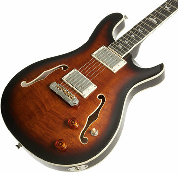 Halvakustisk gitarr PRS SE Hollowbody II BG Black Gold Burst Halvakustisk gitarr - 3