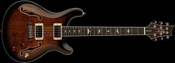 Halvakustisk gitarr PRS SE Hollowbody II BG Black Gold Burst Halvakustisk gitarr - 9