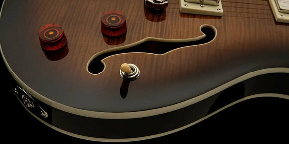 Halvakustisk gitarr PRS SE Hollowbody II BG Black Gold Burst Halvakustisk gitarr - 12