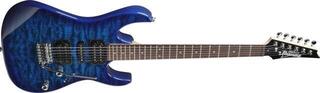 Guitarra eléctrica Ibanez GRX70QA-TBB Transparent Blue Burst Guitarra eléctrica - 2