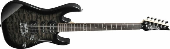 Guitare électrique Ibanez GRX70QA-TKS Transparent Black Burst - 3