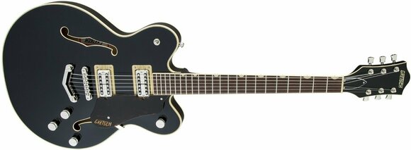 Gitara semi-akustyczna Gretsch G6609 Players Edition Broadkaster Double-Cut Black - 3
