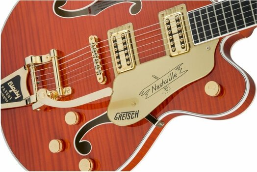 Félakusztikus - jazz-gitár Gretsch G6620TFM Players Edition Nashville - 5