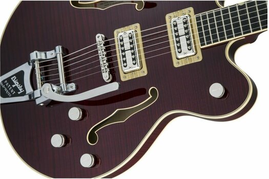 Halvakustisk gitarr Gretsch G6609TFM Players Edition Broadkaster - 5