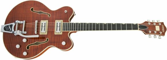 Halbresonanz-Gitarre Gretsch G6609TFM Players Edition Broadkaster Bourbon Stain - 3