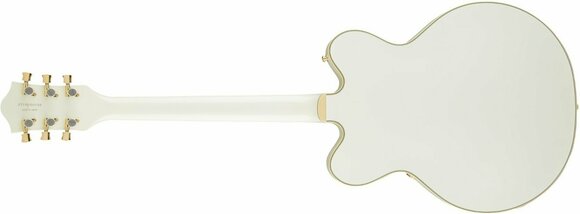 Semi-akoestische gitaar Gretsch G6609TG Players Edition Broadkaster Vintage White - 2