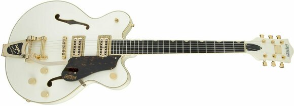 Halbresonanz-Gitarre Gretsch G6609TG Players Edition Broadkaster Vintage White - 5