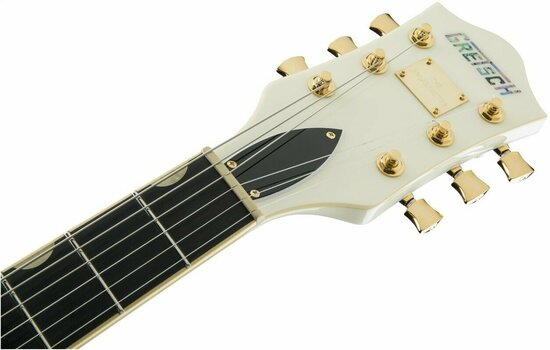 Semi-akoestische gitaar Gretsch G6609TG Players Edition Broadkaster Vintage White - 7