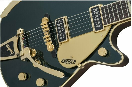 Electric guitar Gretsch G6128T-57 Vintage Select ’57 Duo Jet Cadillac Green - 2