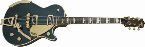 Elektriska gitarrer Gretsch G6128T-57 Vintage Select ’57 Duo Jet Cadillac Green - 4
