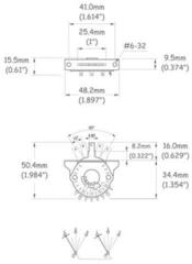 Pickup selector Partsland GST5-BLK Black Pickup selector - 1