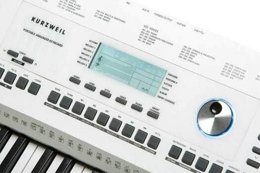 Keyboard s dynamikou Kurzweil KP110-WH - 5