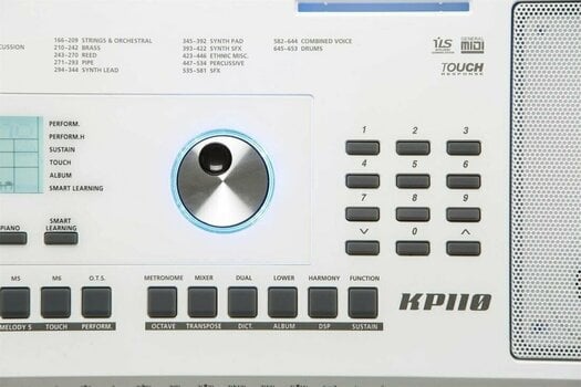 Teclado con respuesta táctil Kurzweil KP110-WH Teclado con respuesta táctil - 7