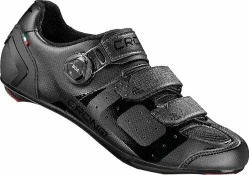 Pantofi de ciclism pentru bărbați Crono CR3 Road BOA Black 44,5 Pantofi de ciclism pentru bărbați - 2