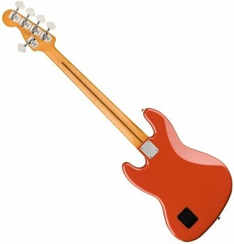 5-saitiger E-Bass, 5-Saiter E-Bass Fender Player Plus Jazz Bass V MN Fiesta Red - 2