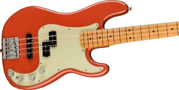 E-Bass Fender Player Plus Precision Bass MN Fiesta Red - 3