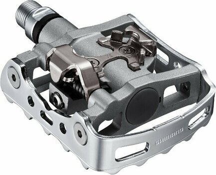 Clipless Pedals Shimano PD-M324 Silver Clip-In Pedals - 2