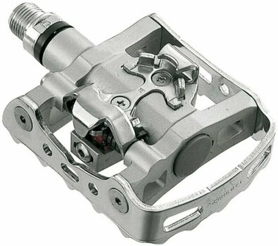 Clipless Pedals Shimano PD-M324 Silver Clip-In Pedals - 5