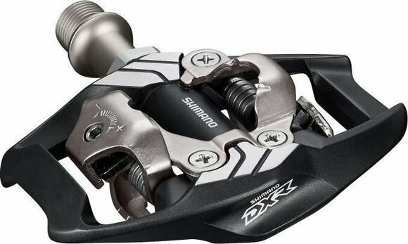 Clipless Pedals Shimano PD-MX70 Black Clip-In Pedals - 3