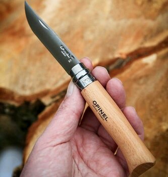 Turistični nož Opinel N°08 Stainless Steel Turistični nož - 6