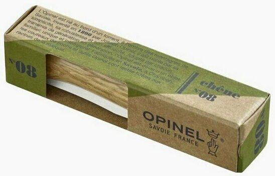 Túra kés Opinel N°08 Stainless Steel Oak Túra kés - 3
