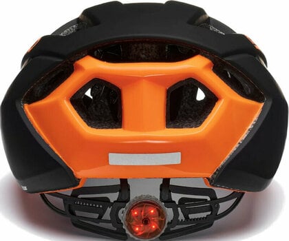 Kerékpár sisak Briko Izar LED Matt Black/Orange Fluo M Kerékpár sisak - 5