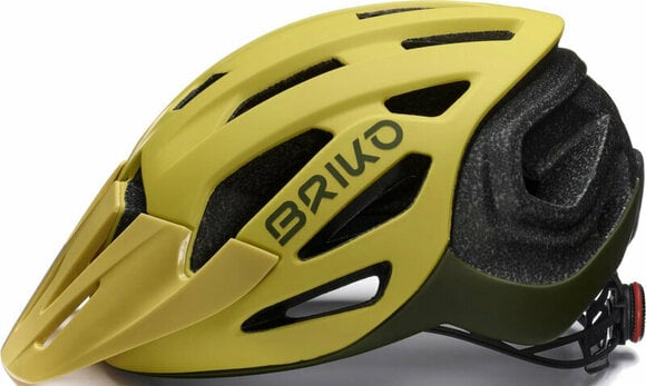 Каска за велосипед Briko Sismic X Matt Turmenic/Yellow/Thatch Green M Каска за велосипед - 2