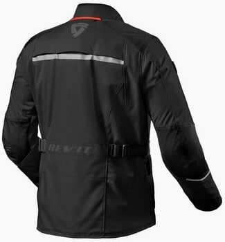 Textile Jacket Rev'it! Voltiac 3 H2O Black/Silver XL Textile Jacket - 2