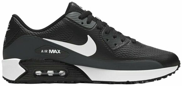 Chaussures de golf pour hommes Nike Air Max 90 G Black/White/Anthracite/Cool Grey 41 - 8