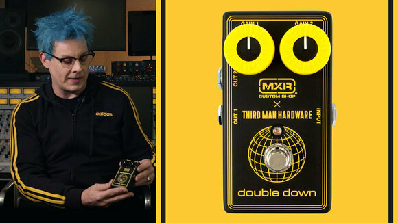 Gitarový efekt Dunlop MXR CSP042 Third Man Hardware Double Down Pedal - 8