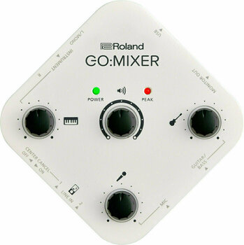 Mixer de podcasturi Roland GO:MIXER - 6