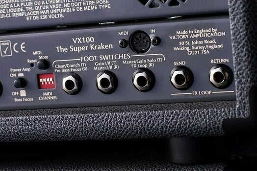 Lampový kytarový zesilovač Victory Amplifiers VX100 The Super Kraken - 8