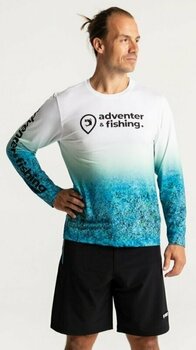 Тениска Adventer & fishing Тениска Functional UV Shirt Bluefin Trevally M - 5