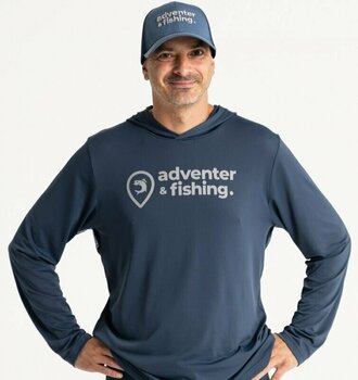 Sweatshirt Adventer & fishing Sweatshirt Functional Hooded UV T-shirt Original Adventer S - 2