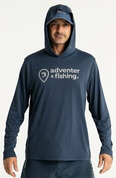 Sweatshirt Adventer & fishing Sweatshirt Functional Hooded UV T-shirt Original Adventer S - 3