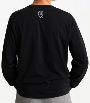 T-paita Adventer & fishing T-paita Long Sleeve Shirt Black S - 3