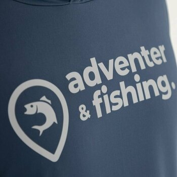 Horgászpulóver Adventer & fishing Horgászpulóver Functional Hooded UV T-shirt Original Adventer M - 10