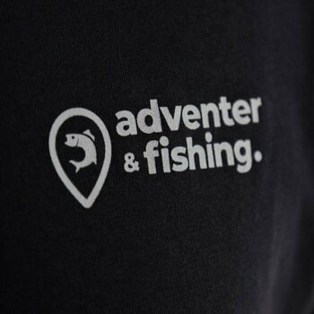 Tee Shirt Adventer & fishing Tee Shirt Long Sleeve Shirt Black L - 4