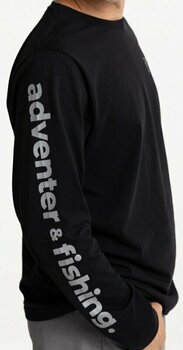 T-paita Adventer & fishing T-paita Long Sleeve Shirt Black XL - 2