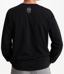 T-Shirt Adventer & fishing Long Sleeve Shirt Black - 2