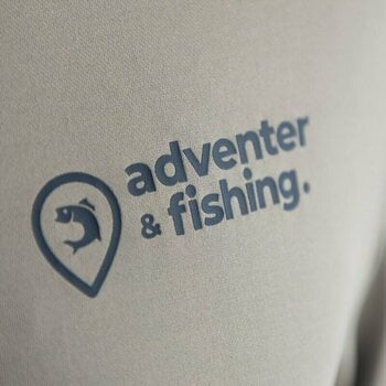 Mikina Adventer & fishing Mikina Functional Hooded UV T-shirt Limestone S - 6