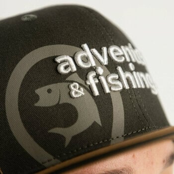Cap Adventer & fishing Cap Khaki With a Straight Flap - 5