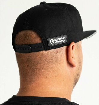 Cap Adventer & fishing Cap Black With a Straight Flap - 5