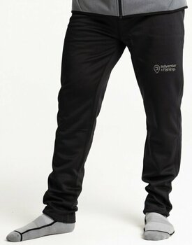Pantaloni Adventer & fishing Pantaloni Warm Prostretch Pants Titanium/Black M - 2