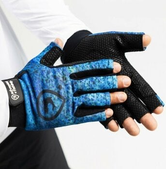 Kesztyű Adventer & fishing Kesztyű Gloves For Sea Fishing Bluefin Trevally Short L-XL - 3