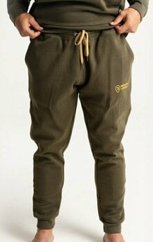 Spodnie Adventer & fishing Spodnie Cotton Sweatpants Khaki M - 2
