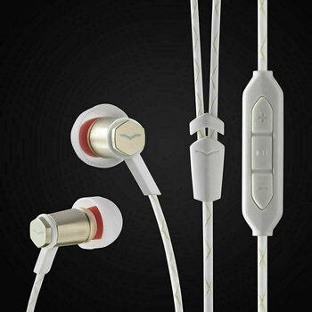 Ecouteurs intra-auriculaires V-Moda Forza Metallo In-Ear Headphones Rose Gold iOS - 3