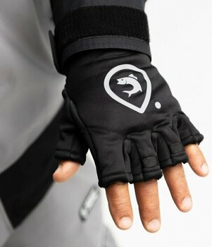 Rękawiczki Adventer & fishing Rękawiczki Warm Gloves Black M-L - 2