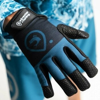 Guantes Adventer & fishing Guantes Gloves For Sea Fishing Petrol Long M-L - 3